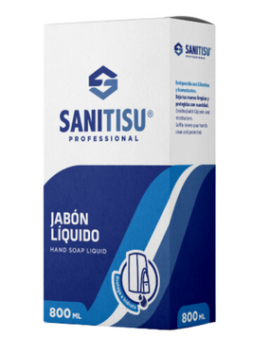 A01330 - JABON LIQUIDO SACHET 800 ML SANITISU