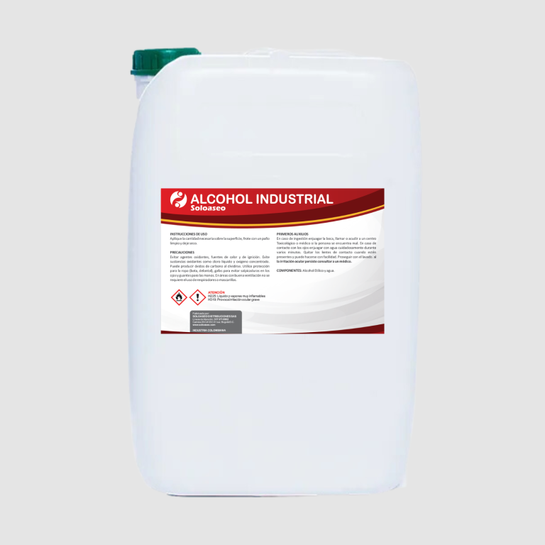 ALCOHOL INDUSTRIAL GRF 20 L SOLOASEO