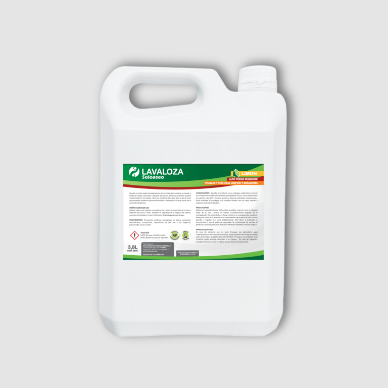 LAVALOZA LIQUIDO LIMON GL 3
