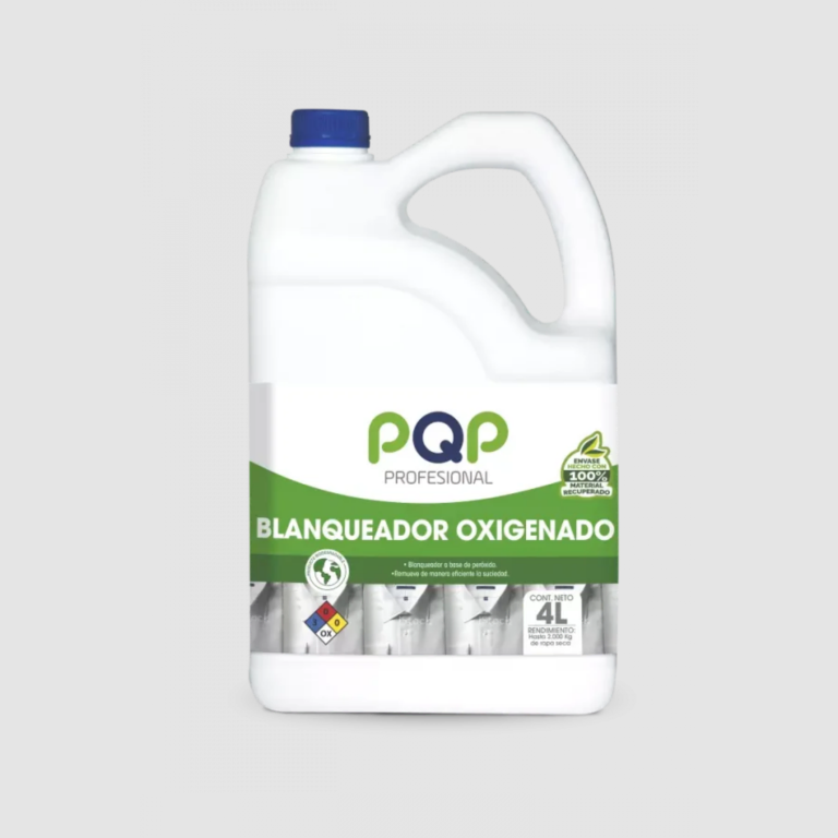BLANQUEADOR TEXTIL OXIGENADO ROPA COLOR GL 4 L PQPTEXTIL OXIGENADO ROPA COLOR GRF 20 L PQP