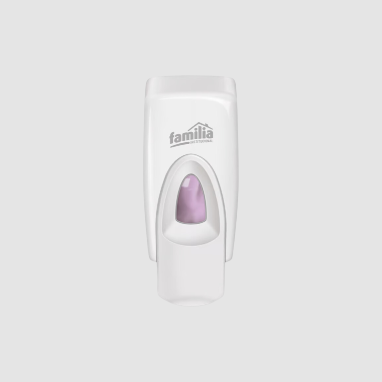 DISPENSADOR DE JABON LIQUIDO PLASTICO 800 ML FAMILIA