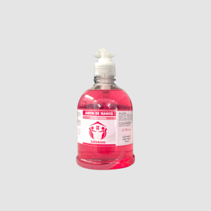 JABON LIQUIDO PARA MANOS ANTIBACTERIAL BT 500 ML CON VALVULA SOLOASEO