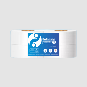 PAPEL HIGIENICO HS 500 MT BLANCO SOLOASEO