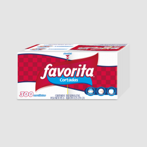 SERVILLETA CAFETERIA HS BLANCA PQ X 300 FAVORITA
