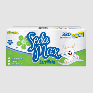 SERVILLETA CORTADA BLANCA PQ X 300 SEDAMAX COLTISU