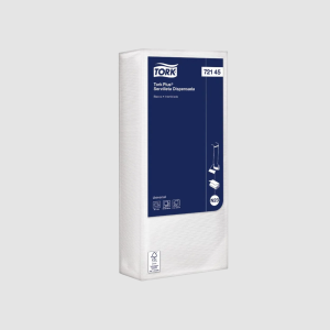 SERVILLETA PLUS PARA DISPENSADOR 1 A 1 BLANCA REF. 72145 PQ X 550 TORK