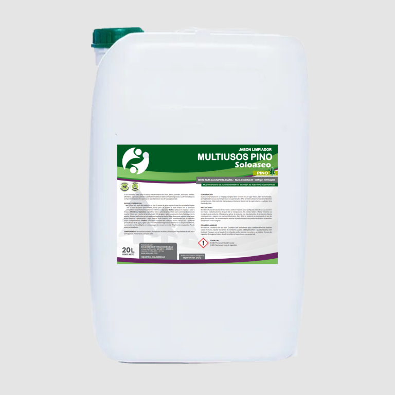 JABÓN LIMPIADOR MULTIUSOS PINO 20 L SOLOASEO (4)
