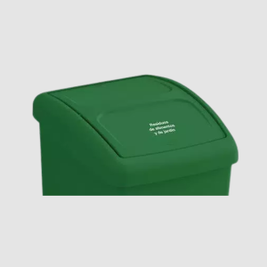 REPUESTO TAPA PARA PAPELERA  53/35 LT VERDE ESTRA