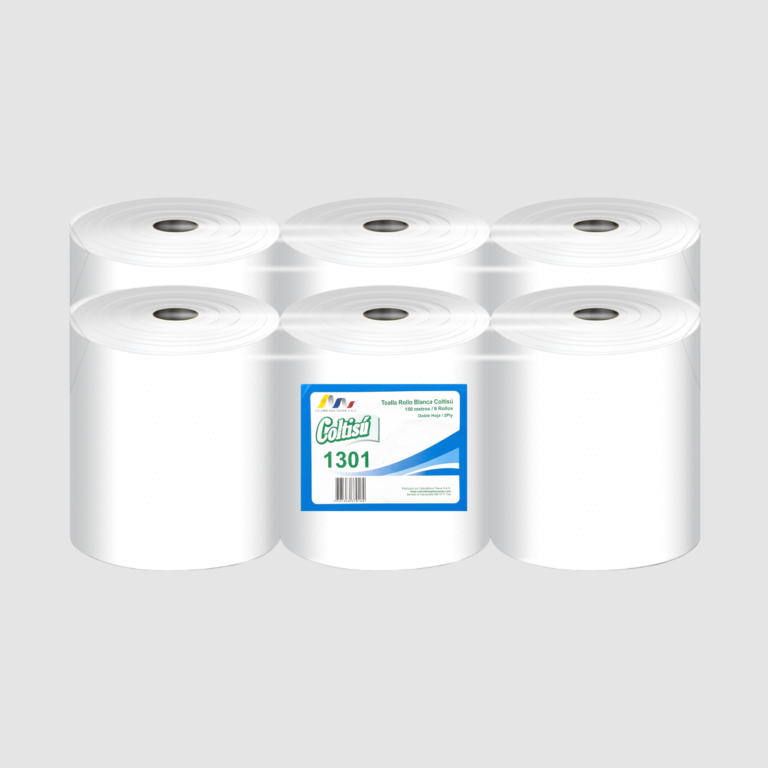 TOALLA DE MANO ROLLO DH 150 MT BLANCA COLTISU (1)