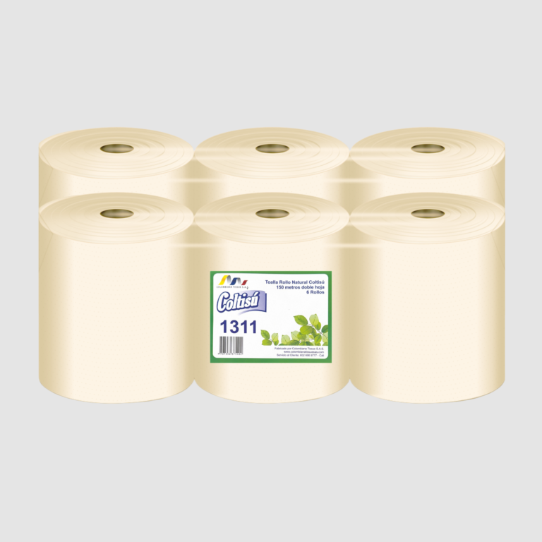 TOALLA DE MANO ROLLO DH 150 MT NATURAL COLTISU (3)