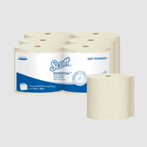 TOALLA DE MANO ROLLO HS 100 MT NATURAL REF. 30240057 SCOTT