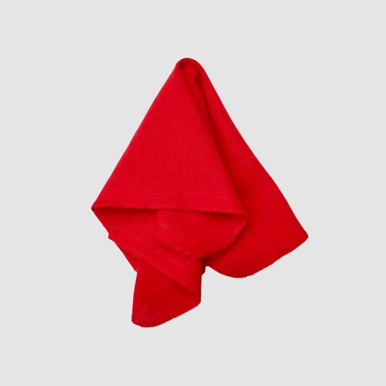 BAYETILLA FILETEADA 50 X 35 CM ROJA