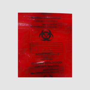 BOLSA DE BASURA ESPECIAL MARCADA 55 X 60 CM ROJA PQ X 6