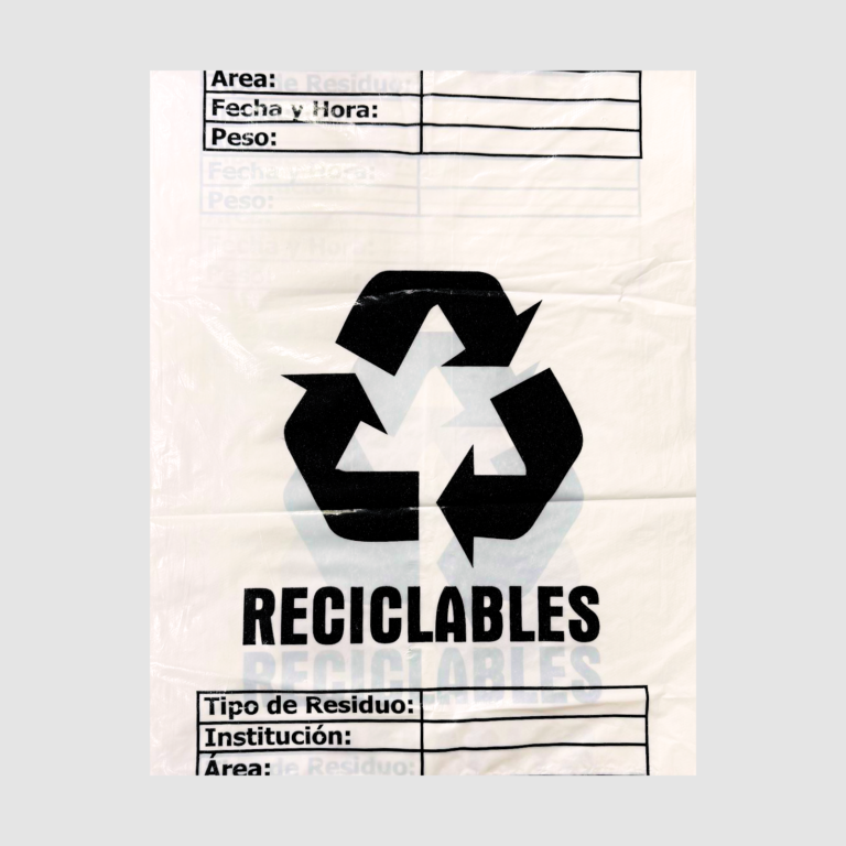 BOLSA DE BASURA JUMBO MARCADA 80 X 110 CM BLANCA PQ X 6