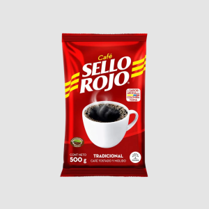 CAFÉ MOLIDO INSTITUCIONAL 500 GR SELLO ROJO