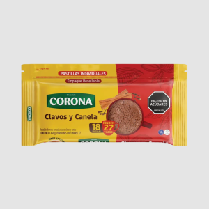 CHOCOLATE CON CLAVOS Y CANELA 450 GR CORONA