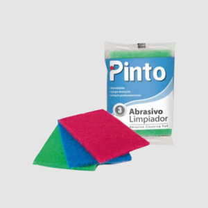 ESPONJA ABRASIVA 14.5 X 10 CM COLORES PQ X 3 PINTO