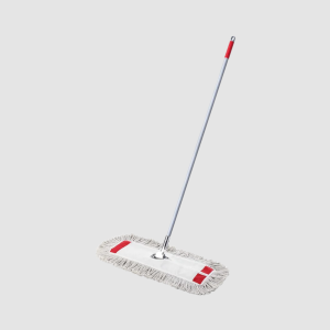 MOPA PLANA DE ALGODON 60 CM CON MANGO METALICO 1.35 MT TRIPLE CLEAN
