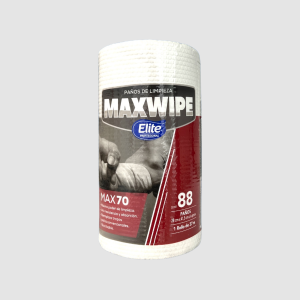 PAÑO DE LIMPIEZA ROLLO 88 PAÑOS BLANCO MAX70 REF. 615014 MAXWIPE