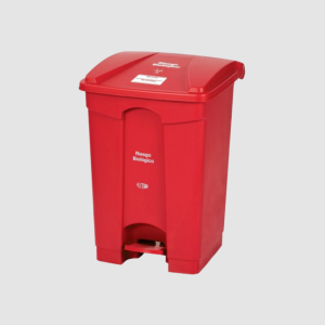 PAPELERA PEDAL 45 LT ROJA ESTRA