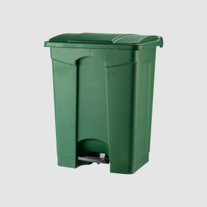 PAPELERA PEDAL 45 LT VERDE ESTRA