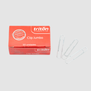 CLIP METÁLICO JUMBO CJ X 50 TRITON