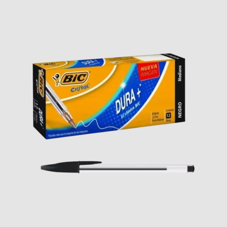 ESFERO CRISTAL NEGRO BIC