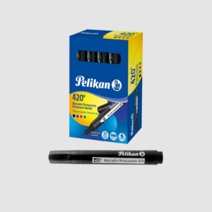 MARCADOR 420 PERMANENTE NEGRO REF. 420 PELIKAN