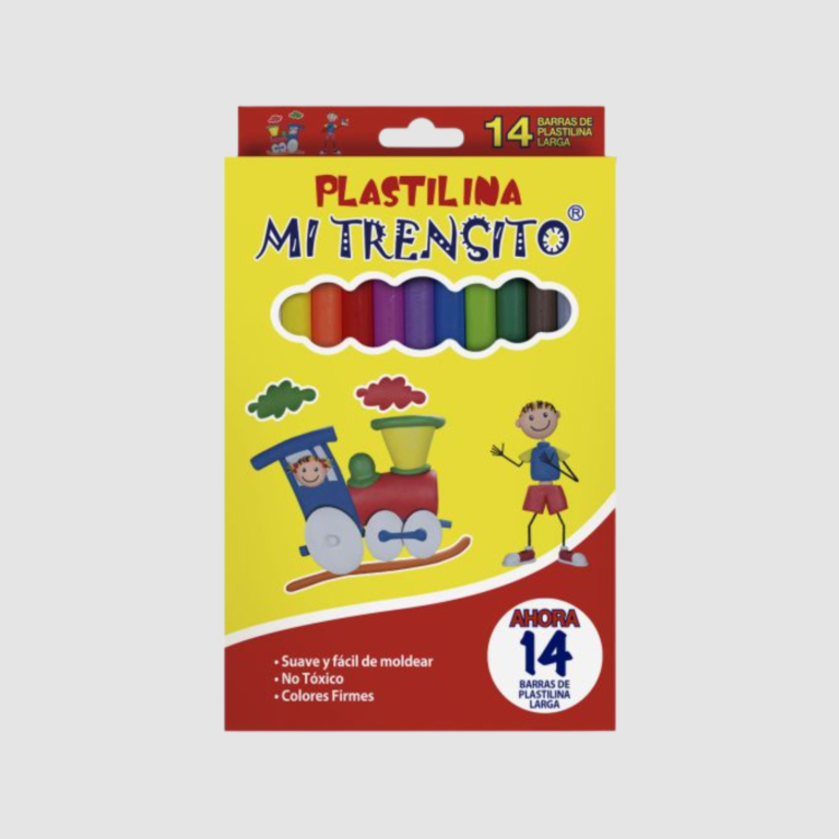 PLASTILINA LARGA CJ X 14 TRENSITO