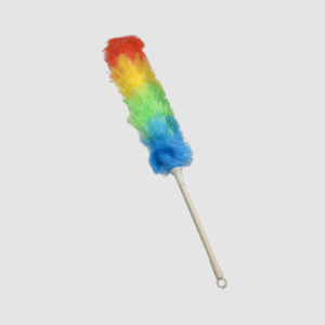 PLUMERO ARCOIRIS CON MANGO PLÁSTICO