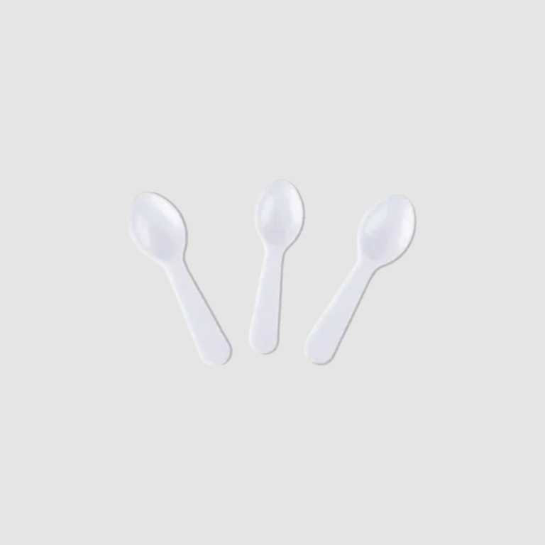 PROMO - CUCHARA PLASTICA POSTRE BLANCA PQ X 500 FRESH