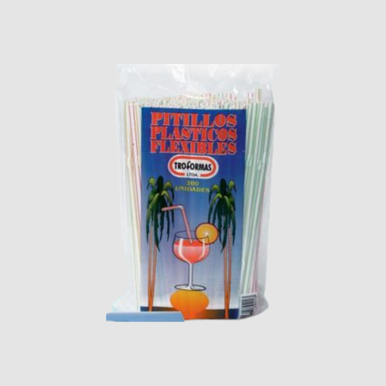 PROMO - PITILLO PLASTICO BLANCO PQ X 100 TROFORMAS