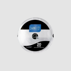 PLATO HONDO ESPUMADO 25 CM BLANCO PQ X 20 DARNEL