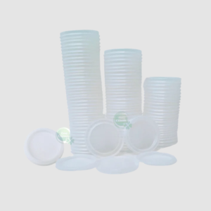 TAPA COPA PLÁSTICO 1.5 OZ BLANCA PQ X 100 ACME LEON