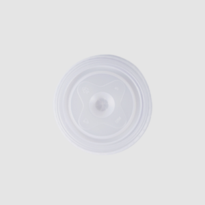 TAPA VASO PLÁSTICO 6 Y 4 OZ BLANCA PQ X 100 DARNEL