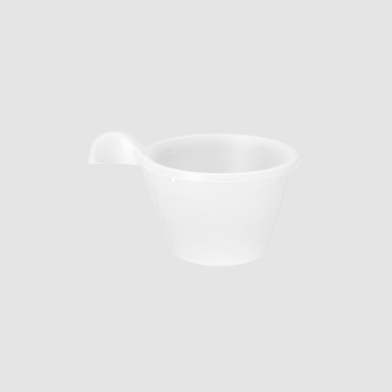 PROMO - TAZA MILANO PLASTICO 3 OZ BLANCO PQ X 25 TAMI