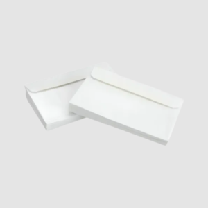SOBRE RECTANGULAR BLANCO SIN VENTANILLA MEDIA CARTA