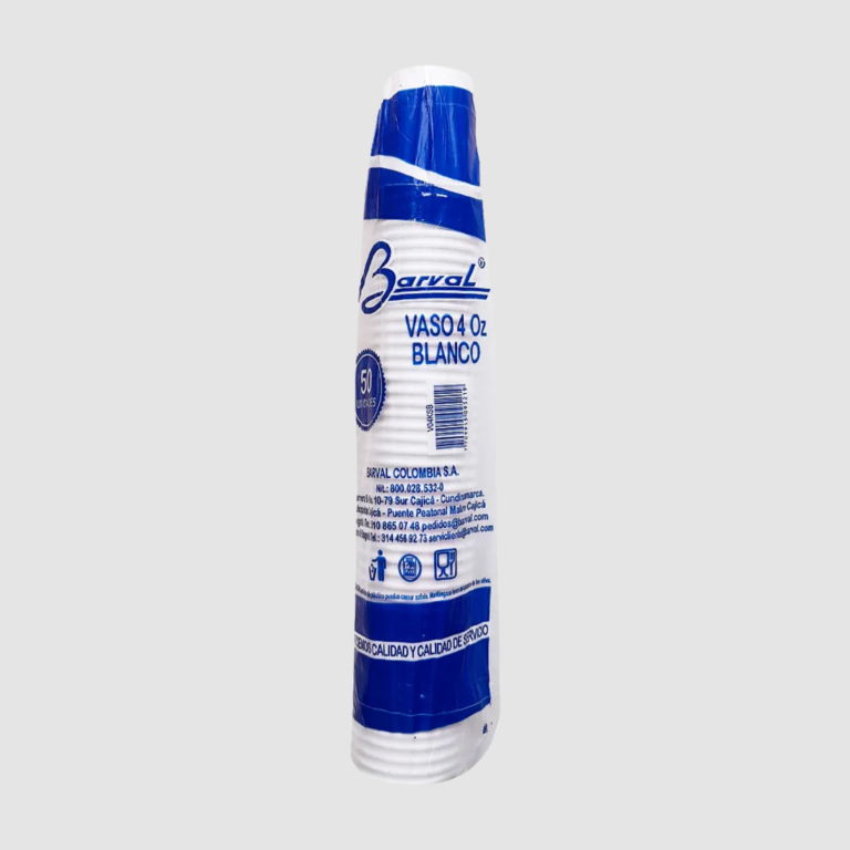 VASO CARTON 4 OZ BLANCO PQ X 50 BARVAL (1)