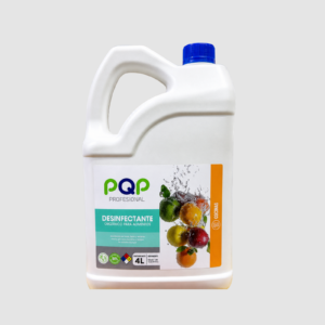 DESINFECTANTE ORGÁNICO PARA ALIMENTOS GL 4 LT PQP