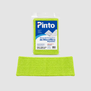 REPUESTO MOPA ABRILLANTADORA MICROFIBRA VERDE 44 CM PINTO