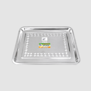 BANDEJA EN ACERO 50 X 35 CM