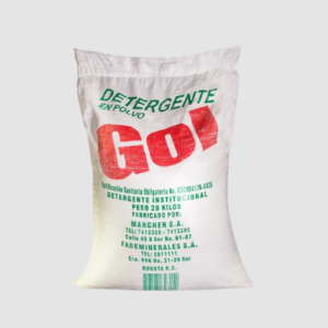 DETERGENTE EN POLVO FLORAL MULTIUSOS 20 KG GOL