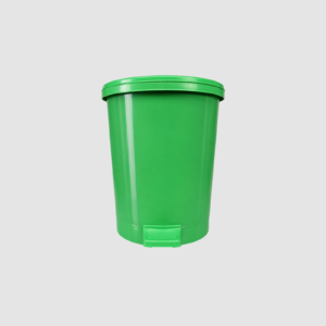 PAPELERA PEDAL ESTAMPADA 10 LT VERDE