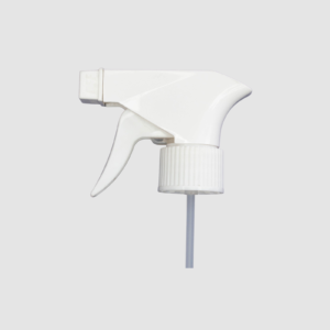 PISTOLA GATILLO PARA ATOMIZADOR PUNTA CUADRADA 28 MM BLANCA