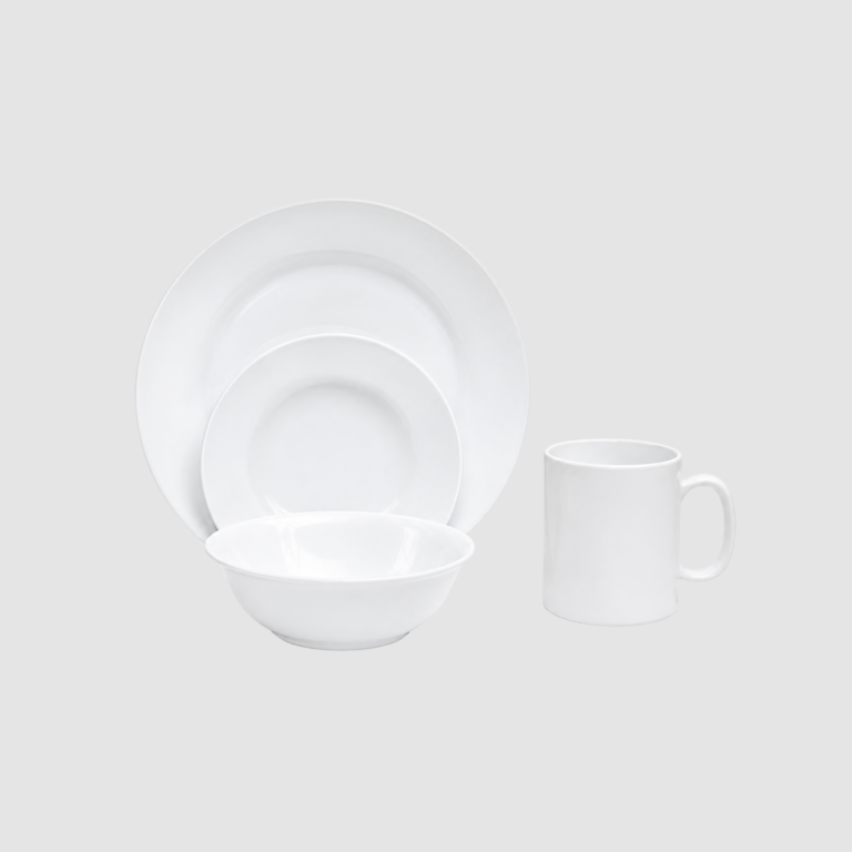 VAJILLA SIN DISEÑO 4 PUESTOS BLANCA (1)