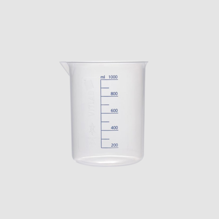 VASO PRECIPITADO PLASTICO SIN MANIJA 1000 ML
