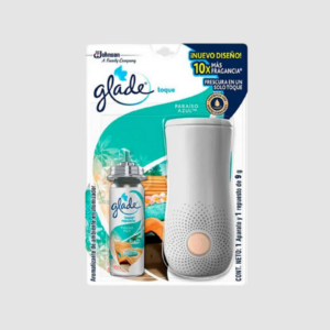AMBIENTADOR PARA BAÑOS DE TOQUE COMPLETO 12 ML GLADE