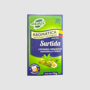 AROMÁTICA INFUSION HIERBAS TRADICIONAL SURTIDA SB CJ X 20 JAIBEL