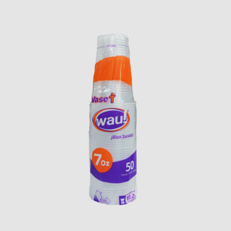 VASO PLASTICO 7 OZ TRASLUCIDO REF