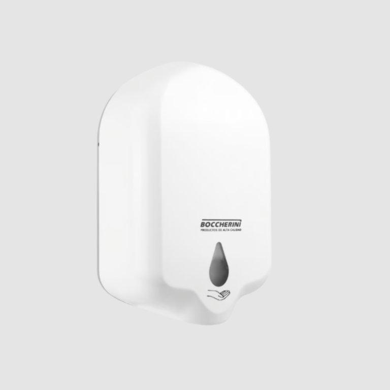 DISPENSADOR DE JABON LIQUIDO AUTOMATICO CON SENSOR 1 LT BLANCO BOCCHERINI